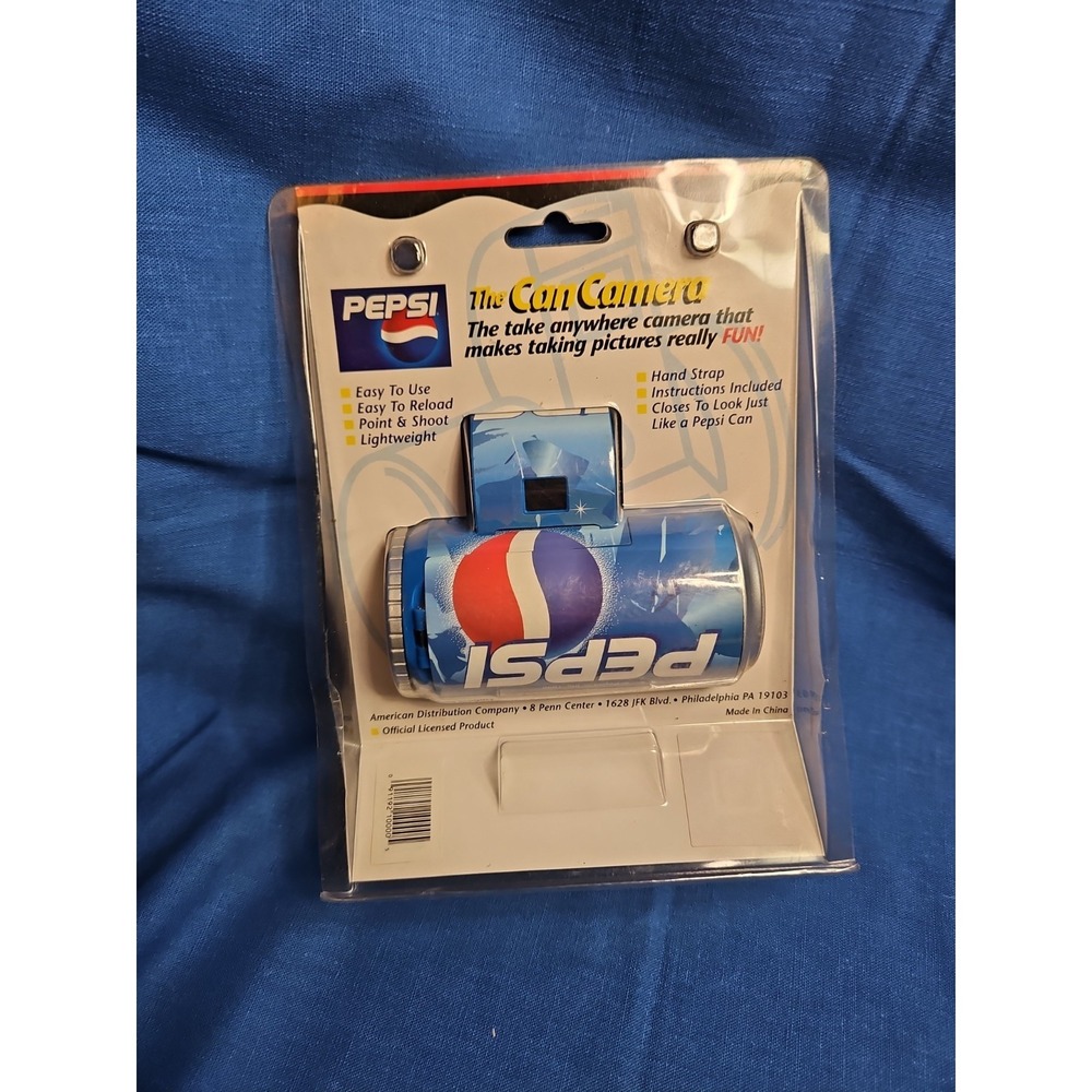 Vintage Pepsi Can 35mm Camera 1989 Pepsi Cola NEW SEALED